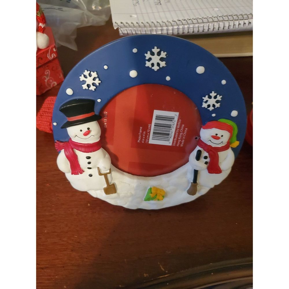 Snowman Picture Frame